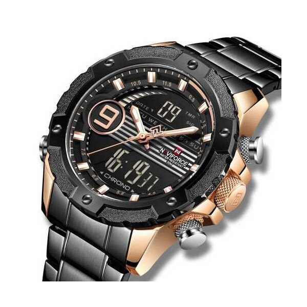 Часы Naviforce NF9146S Black-Cuprum