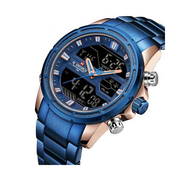 

Часы Naviforce NF9138S Blue-Cuprum