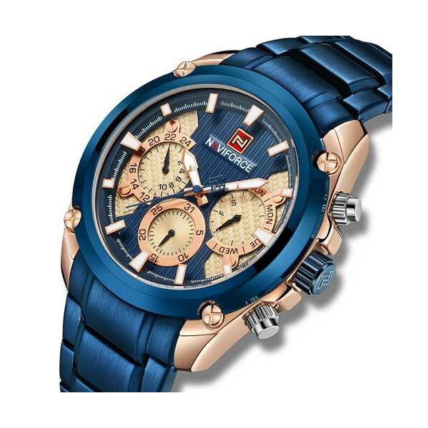 

Часы Naviforce NF9113 Blue-Cuprum