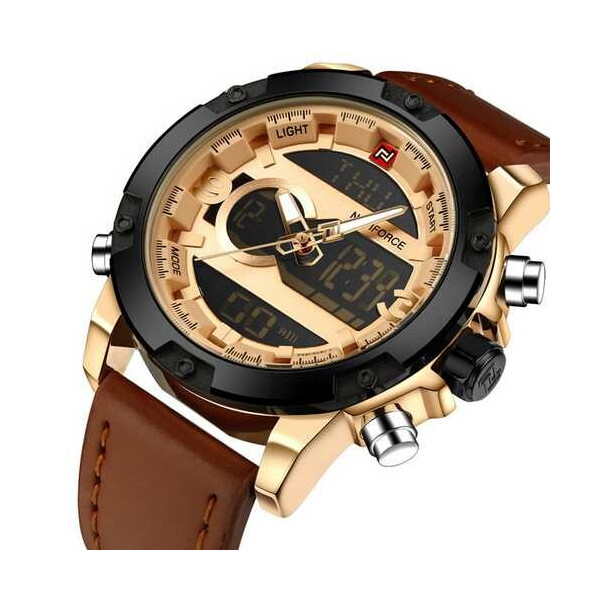 

Часы Naviforce NF9097 Brown-Cuprum-Black