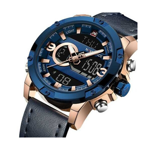 

Часы Naviforce NF9097 Blue-Cuprum
