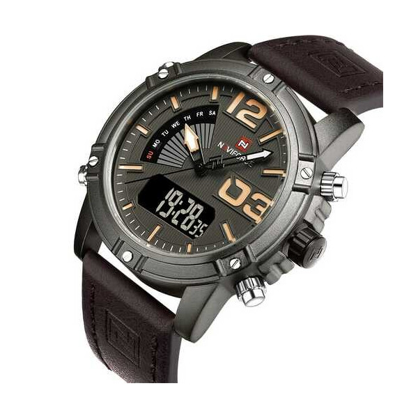 

Часы Naviforce NF9095 Gray-Brown