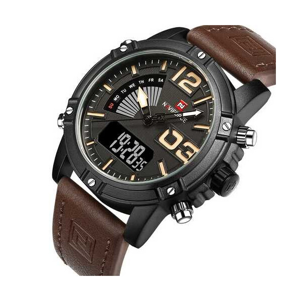 

Часы Naviforce NF9095 Black-Dark Brown