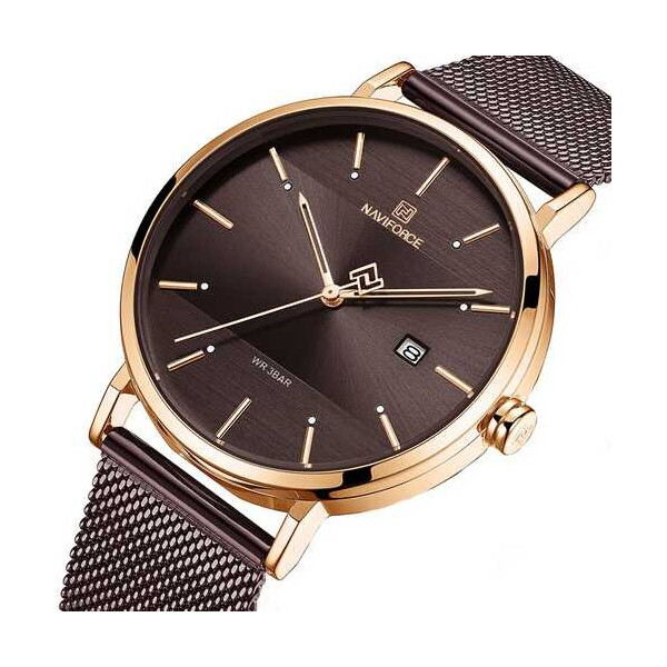 

Часы Naviforce NF3008G Brown-Cuprum