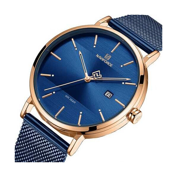 

Часы Naviforce NF3008G Blue-Gold