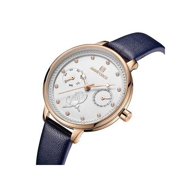 

Часы Naviforce NF5003 Blue-White-Cuprum