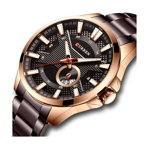 

Часы Curren 8372 Brown-Cuprum
