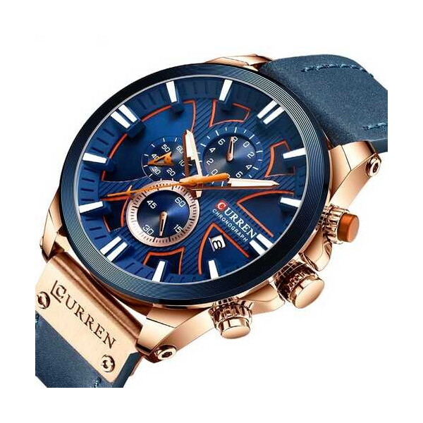 

Часы Curren 8346 Blue-Cuprum