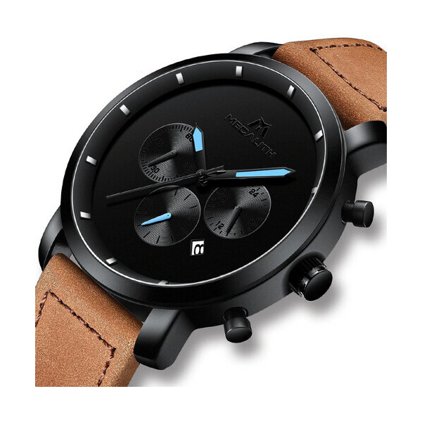 

Часы Megalith 8021M Brown-Black