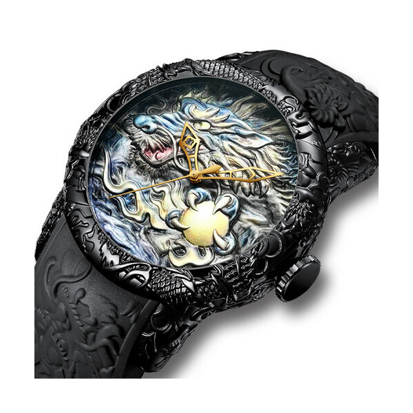 

Часы Megalith 8041M All Black Dragon