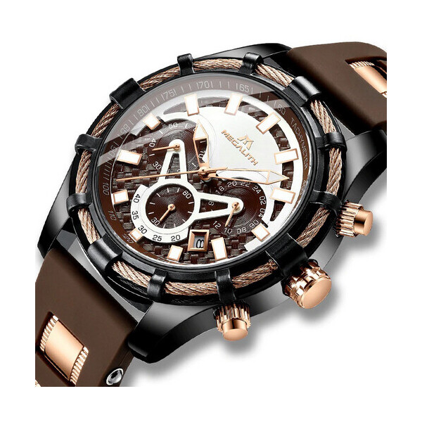 

Часы Megalith 8042M Brown-Black-Cuprum