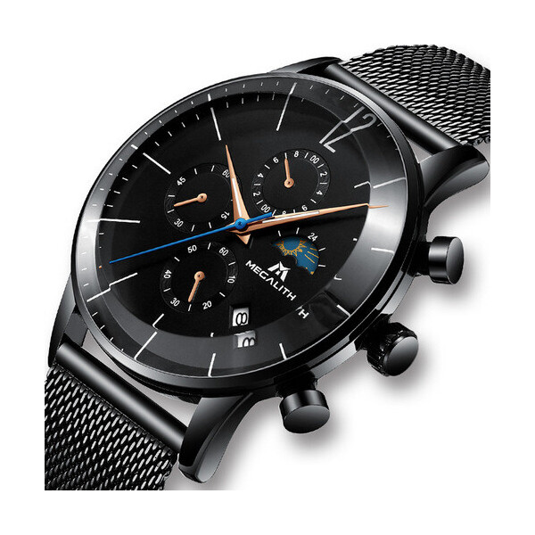 

Часы Megalith 8088M All Black