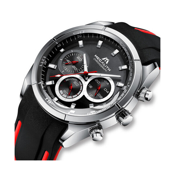 

Часы Megalith 8049M Black-Silver-Black