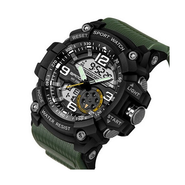 

Часы Sanda 759 Green-Black