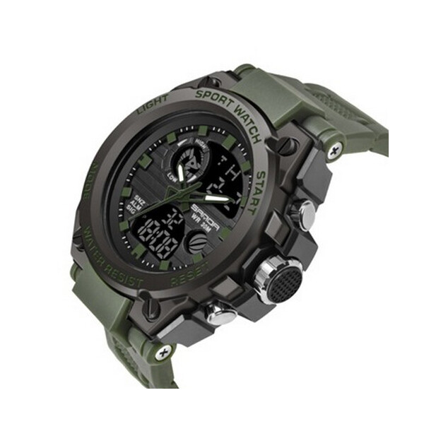 

Часы Sanda 739 Green-Black