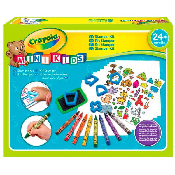 

Набор для творчества Мой первый набор со штампами, Mini kids, Crayola (81-1359)