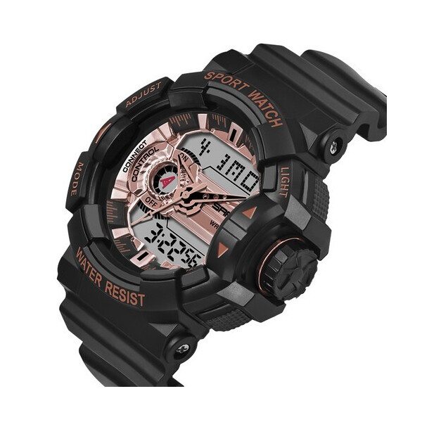 

Часы Sanda 599 Black-Rose Gold