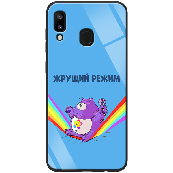

TPU+Glass чехол ForFun для Samsung Galaxy A20 / A30
