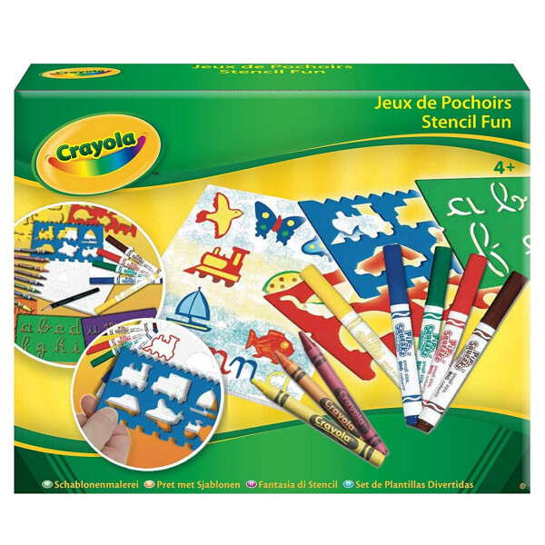 

Набор для рисования Crayola с трафаретами (5310)