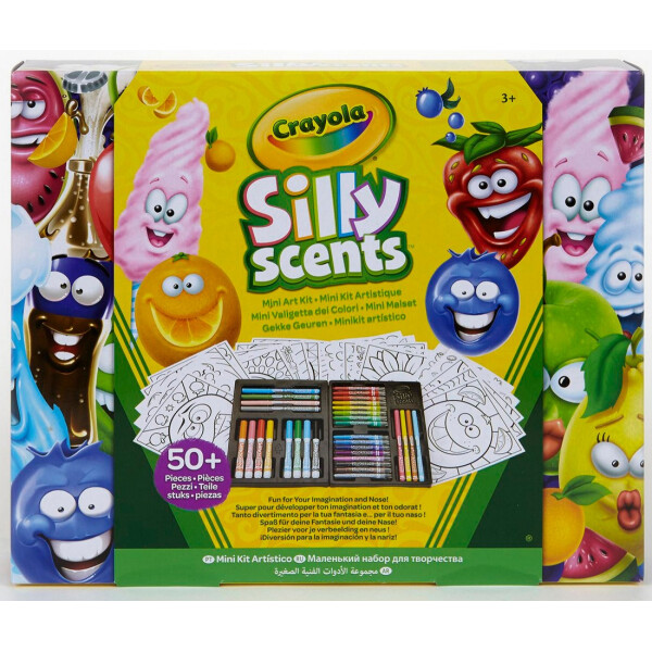 

Набор для раскрашивания Crayola Silly Scents в кейсе (04-0015)