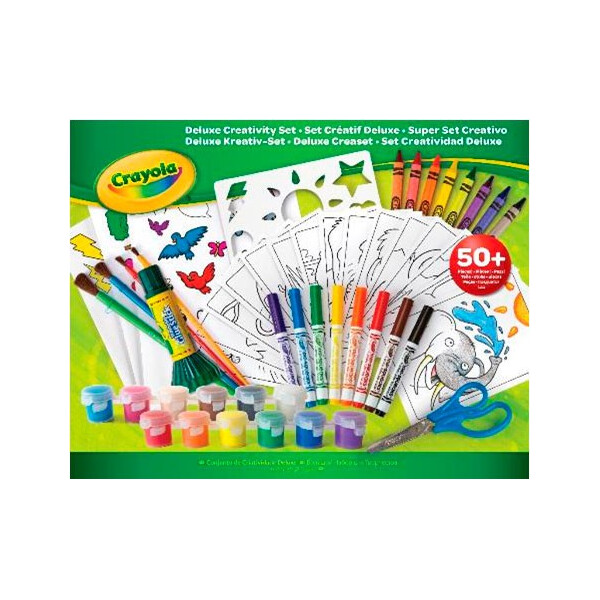 

Мультинабор для творчества Crayola с красками и фломастерами (04-0297)