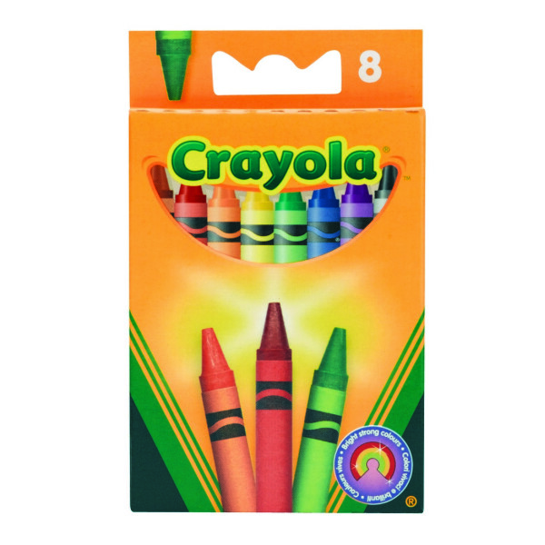 

Карандаши восковые Crayola 8 шт (0008)