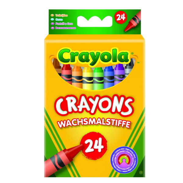 

Карандаши восковые Crayola 24 шт (0024)