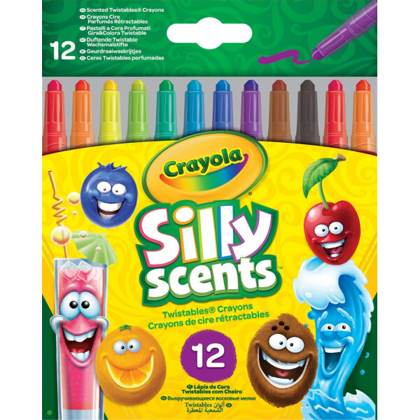 

Выкручивающиеся восковые мелки Crayola Silly Scents 12 шт (52-9712)