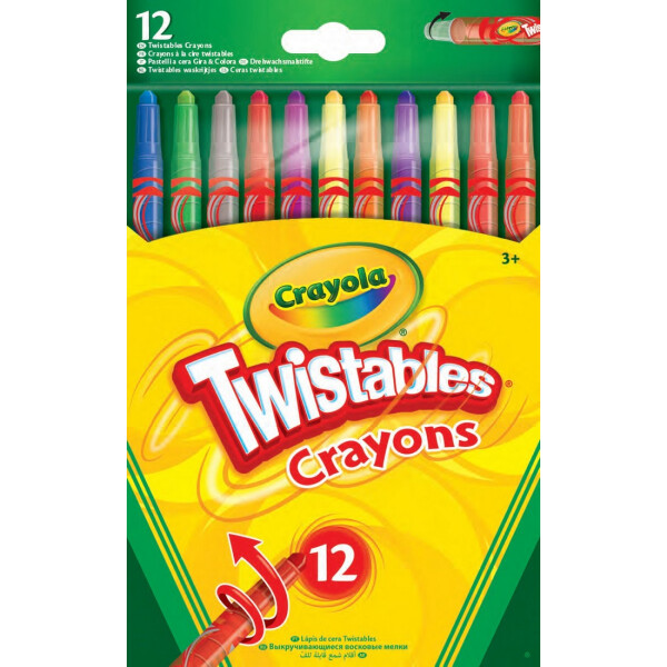 

Выкручивающиеся восковые мелки Crayola 12 шт (52-8530)