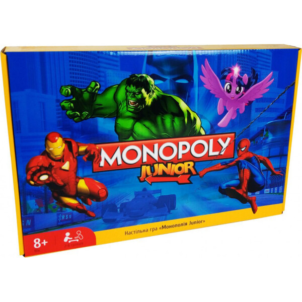 

Настольная игра Metr+ Монополия Junior Marvel (M 3802)