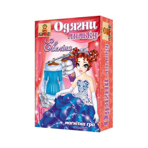

Настольная игра Bombat «Одень куклу. Евелина» 800125