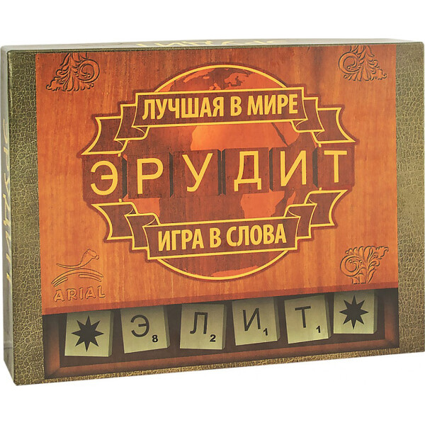 

Настольная игра Arial Эрудит-Элит (рус.) 910190