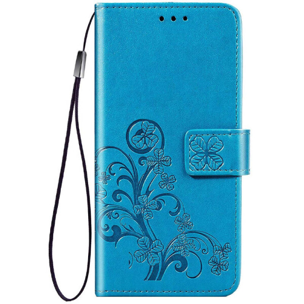 

Кожаный чехол (книжка) Four-leaf Clover с визитницей для Asus Zenfone Max Pro M2 (ZB631KL)
