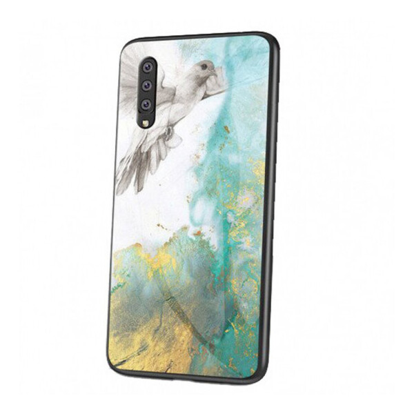 

TPU+Glass чехол Luxury Marble для Samsung Galaxy A70 (A705F)