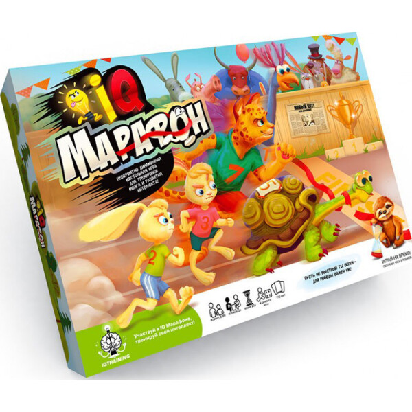

Настольная игра Danko Toys IQ Марафон украинский (G-IQM-01-01U)