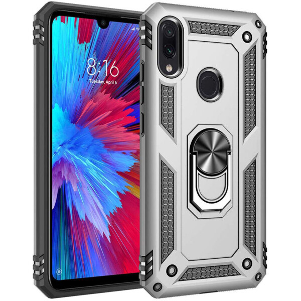 

Ударопрочный чехол Serge Ring магнитный держатель для Xiaomi Redmi Note 7 / Note 7 Pro / Note 7s