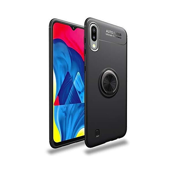

TPU чехол Deen ColorRing под магнитный держатель для Samsung Galaxy A10 (A105F)