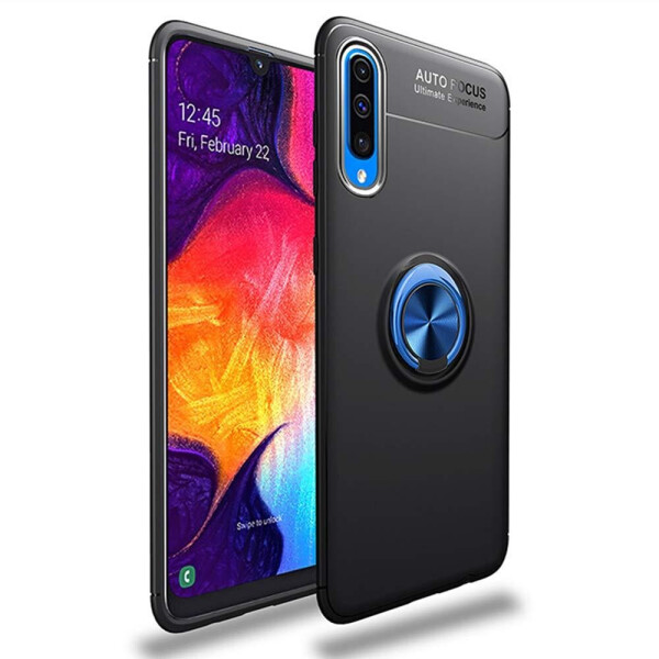 

TPU чехол Deen ColorRing под магнитный держатель для Samsung Galaxy A10 (A105F)