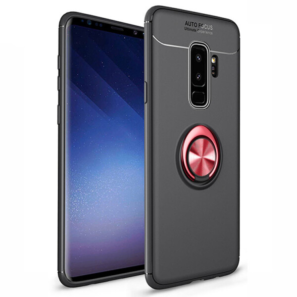 

TPU чехол Deen ColorRing под магнитный держатель для Samsung Galaxy S9+