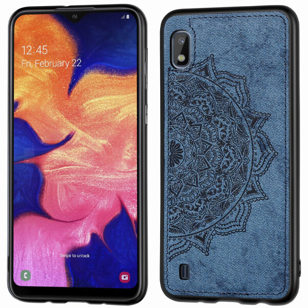 

TPU+Textile чехол Mandala с 3D тиснением для Samsung Galaxy A10 (A105F)