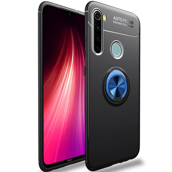 

TPU чехол Deen ColorRing под магнитный держатель для Xiaomi Redmi Note 8