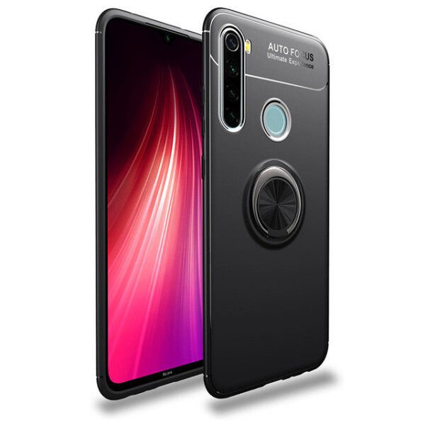 

TPU чехол Deen ColorRing под магнитный держатель для Xiaomi Redmi Note 8