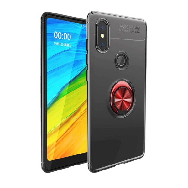 

TPU чехол Deen ColorRing под магнитный держатель для Xiaomi Redmi S2