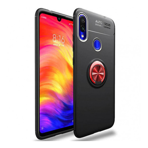 

TPU чехол Deen ColorRing под магнитный держатель для Xiaomi Redmi 7