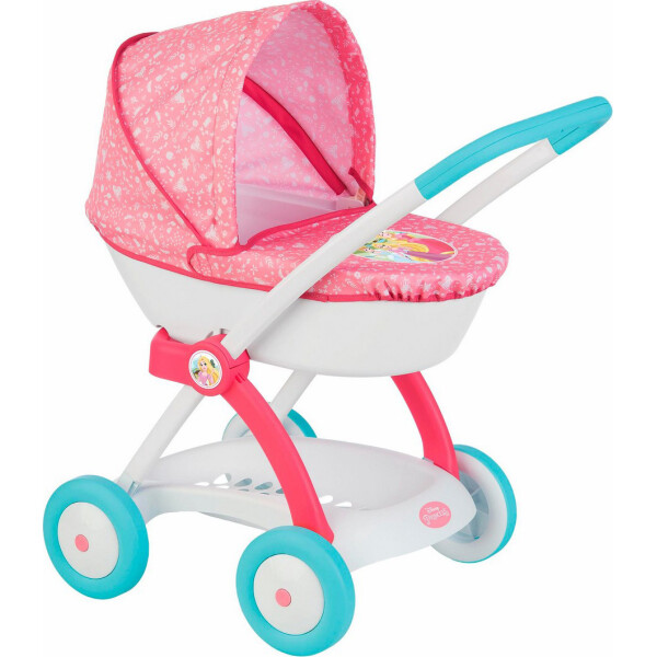 

Коляска с люлькой и корзиной Smoby Toys Принцессы Диснея (254102)