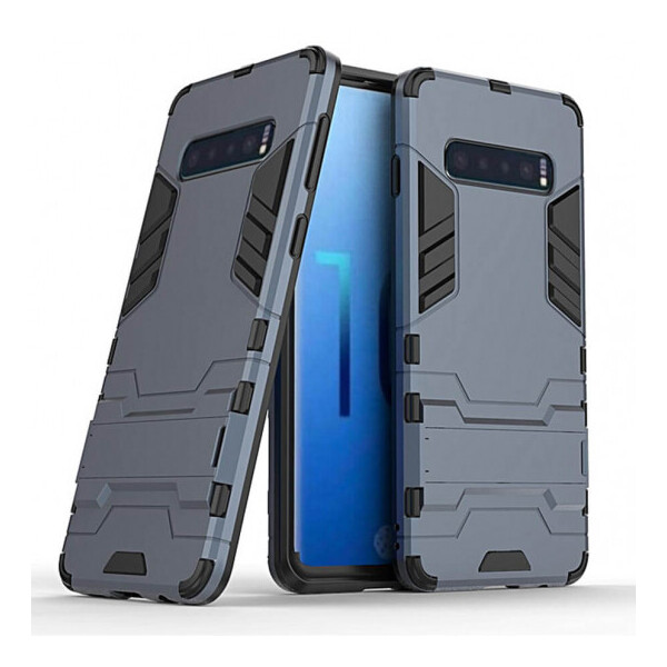 

Ударопрочный чехол-подставка Transformer для Samsung Galaxy S10+ с мощной защитой корпуса