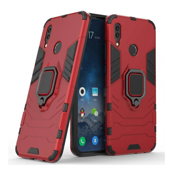 

Ударопрочный чехол Transformer Ring под маг. держ. для Xiaomi Redmi Note 7 / Note 7 Pro / Note 7s