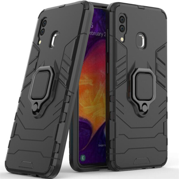 

Ударопрочный чехол Transformer Ring for Magnet для Samsung Galaxy A20 / A30