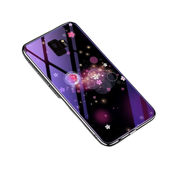 

TPU+Glass чехол Fantasy с глянцевыми торцами для Samsung Galaxy S9