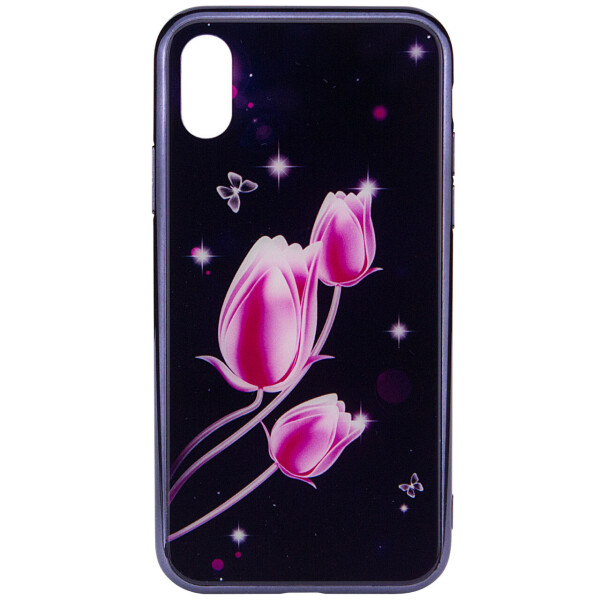 

TPU+Glass чехол Fantasy с глянцевыми торцами для Apple iPhone X (5.8")